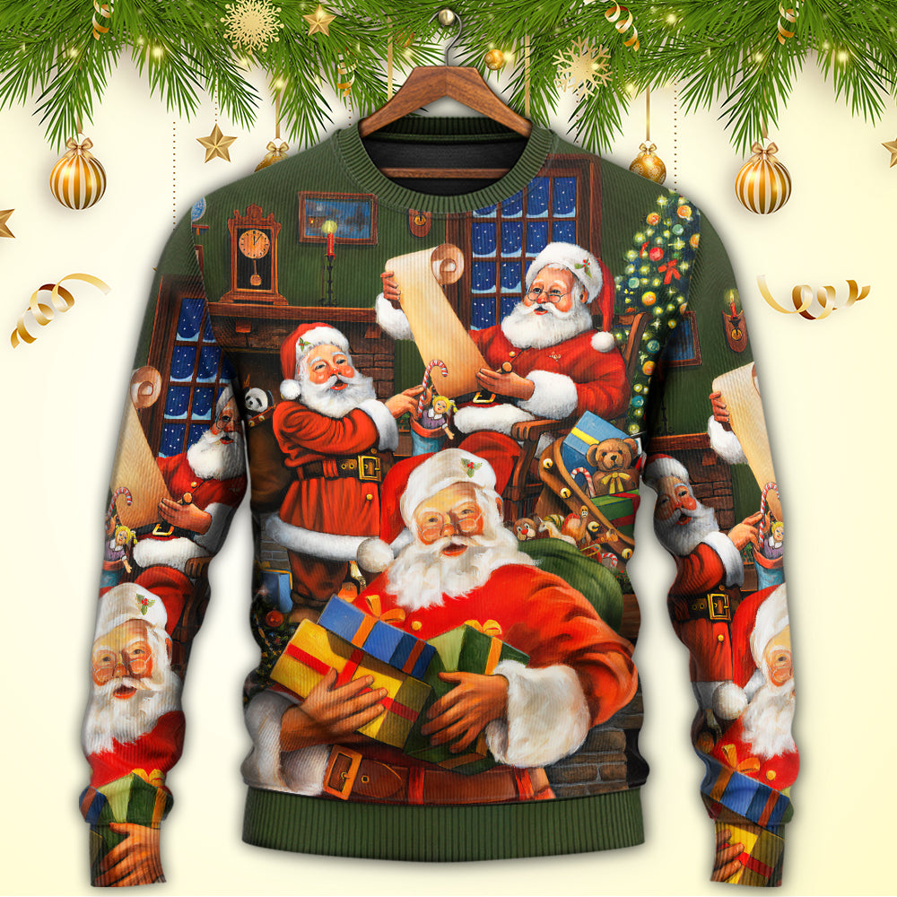 Christmas Santa Gift For Xmas Sweater For Winter Celebrations Family Events And Thoughtful Gifting