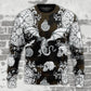 Flying Dragon Skull Gothic Sweater For Art Fans Travel Parties And Distinctive Casual Style
