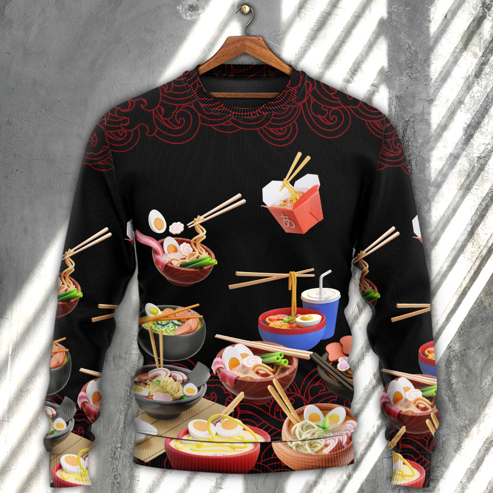 Ramen Fast Food Delicious Sweater For Everyday Outfits Seasonal Parties And Thoughtful Gifting