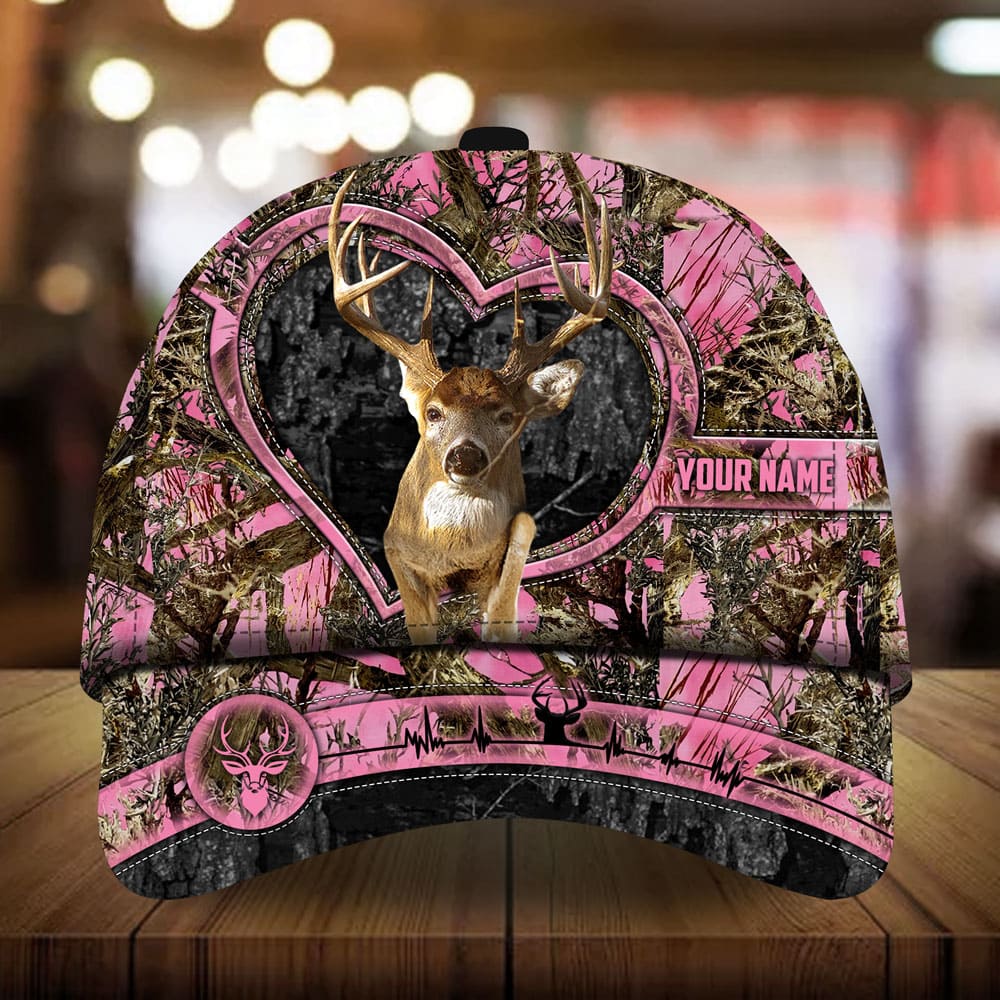 Love Deer Hunting Personalized Classic Cap For Casual Gatherings Travel And Thoughtful Gift Giving