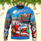 Christmas Santa Train Gift Sweater For Seasonal Parties Cozy Gatherings And Thoughtful Holiday Gifts