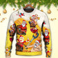 Christmas Santa Holiday Fun Sweater For Winter Celebrations Family Events And Relaxed Seasonal Styling
