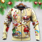 Santa Pizza Night Christmas Hoodie For Holiday Gatherings Winter Travel And Seasonal Gifting
