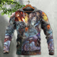 Fantasy Magic Dragon World Hoodie For Fantasy Inspired Outfits Travel Days And Comfortable Wear