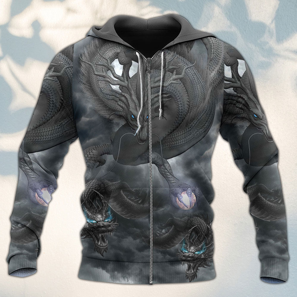 Always Dragon Hoodie For Creative Casual Style Seasonal Outings And Comfort