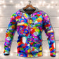 Colorful Cat Rainbow Hoodie For Pride Festivals Community Events And Colorful Everyday Style