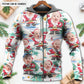 Christmas Santa Summer Beach Hoodie For Festive Days Casual Adventures And Thoughtful Seasonal Gifting