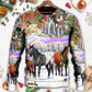 Christmas Farm Merry Xmas To Everyone Sweater For Festive Family Events Casual Wear And Holiday Gift Giving