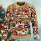 Christmas Snowman Couple Xmas Sweater For Holiday Travel Winter Outings And Cheerful Gift Giving