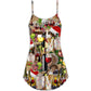 Celebration For A Christmas Night V-Neck Sleeveless Cami Dress For Summer Events And Comfortable Everyday Style
