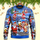 Christmas Santa Drunk Beer Troll Cheerful Sweater For Winter Parties Seasonal Adventures And Relaxed Everyday Styling