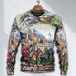 Horse Racing Be Strong Brave Sweater For Animal Inspired Style Events And Comfortable Daily Wear