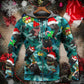 Black Christmas Cat Jolly Mood Hoodie For Festive Days Casual Adventures And Thoughtful Seasonal Gifting