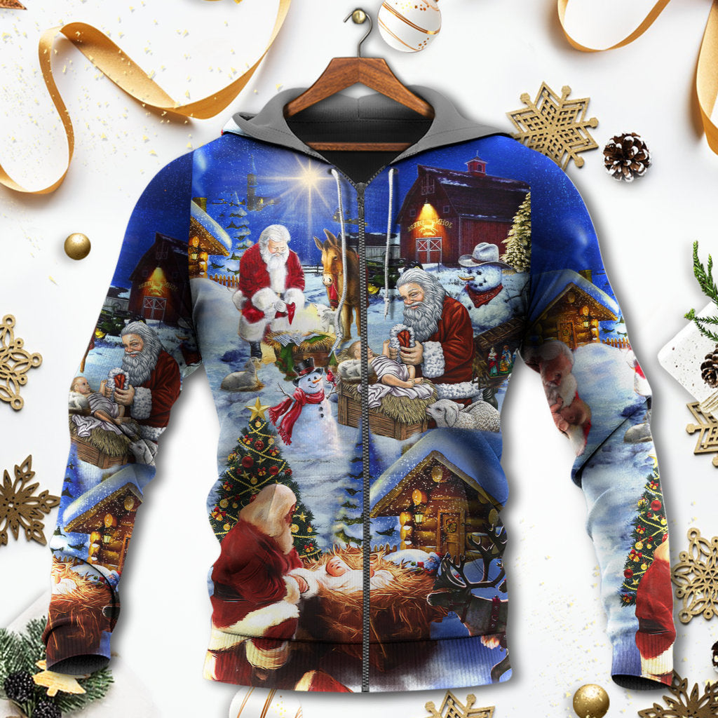 Christmas Faith Inspired Gift Message Hoodie For Winter Adventures Family Gatherings And Festive Everyday Style