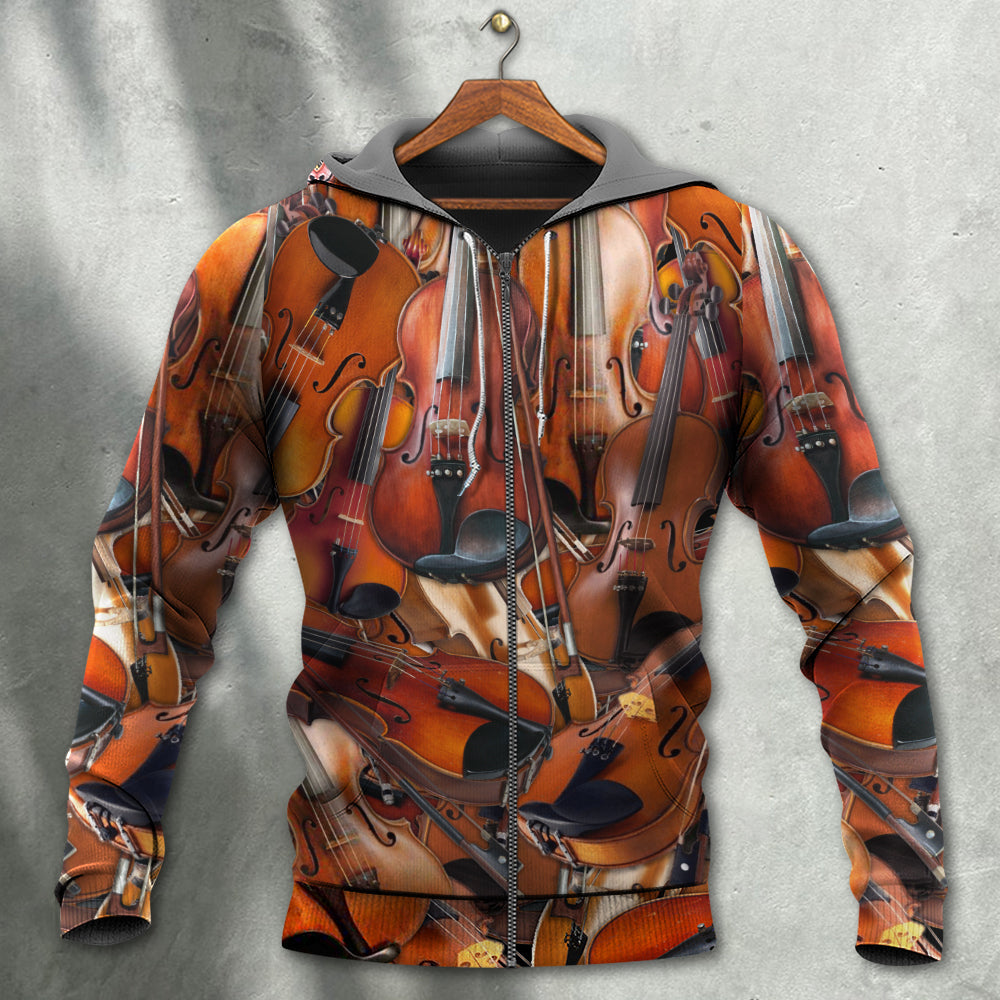 Elegant Violin Instrument Hoodie For Music Inspired Outfits Festivals And Relaxed Everyday Wear