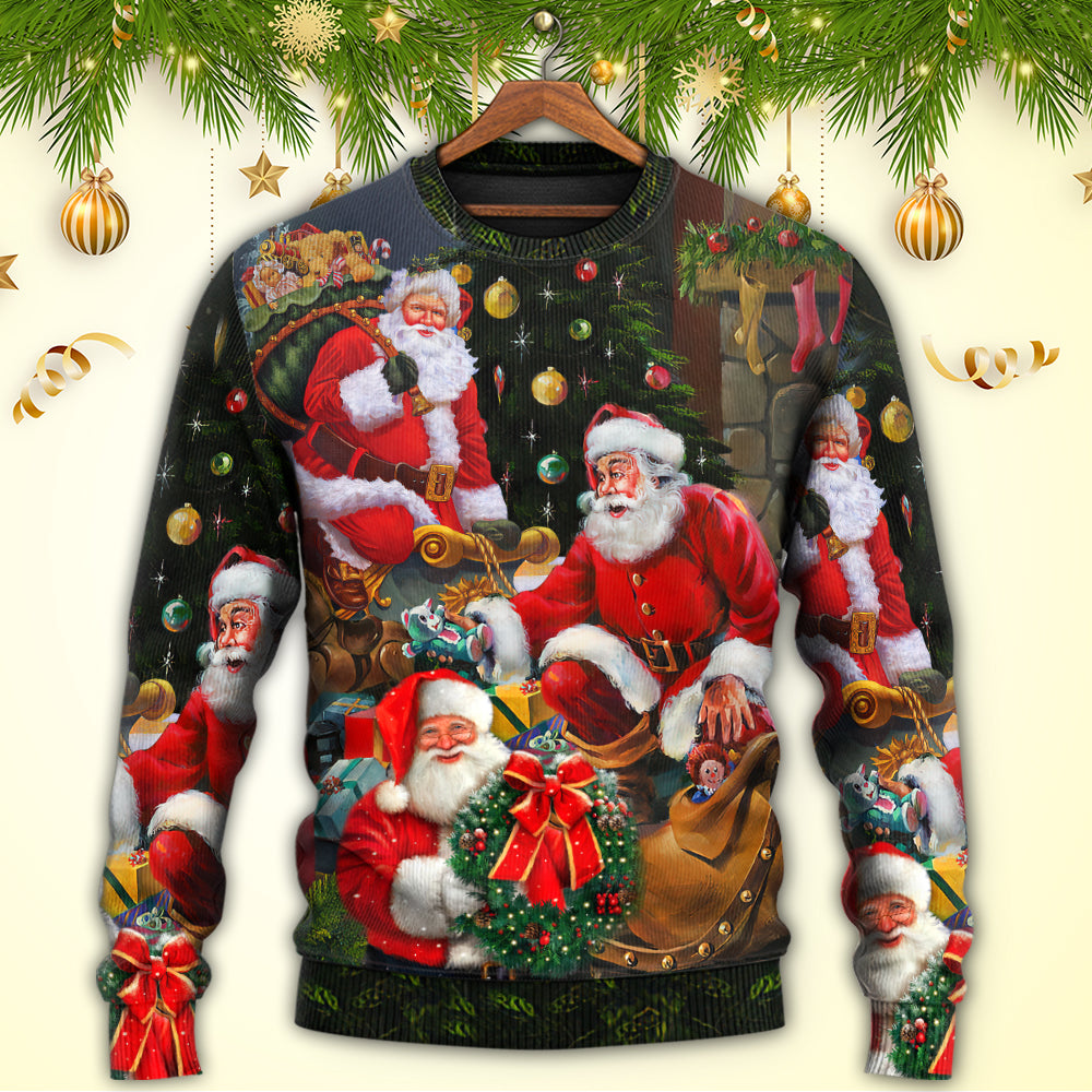Christmas Santa Gift Xmas Is Coming Sweater For Seasonal Parties Cozy Gatherings And Thoughtful Holiday Gifts