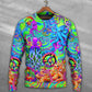 Hippie Funny Octopus Colorful Tie Dye Sweater For Colorful Outfits Weekend Events And Thoughtful Gift Giving