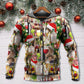 Christmas Wine Cozy Night Hoodie For Winter Streetwear Christmas Travel And Seasonal Home Gatherings