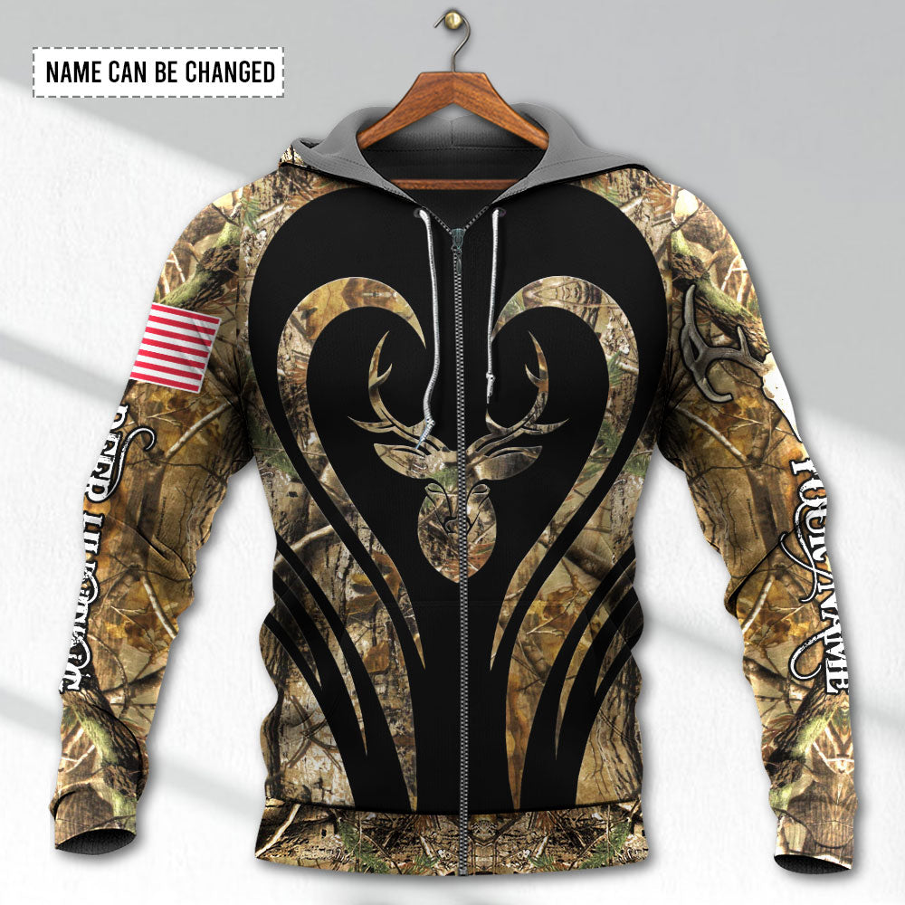 Deer Hunting Lover Personalized Hoodie For Outdoor Hunting Trips Travel And Comfortable Everyday Wear