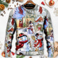 Christmas Snowman Merry Xmas Sweater For Family Gatherings Winter Travel And Everyday Seasonal Comfort