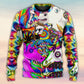 Hippie Unicorn Dream For Wonderland Sweater For Festival Adventures Vacations And Relaxed Daily Styling
