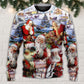 Christmas Santa Holiday Fun Sweater For Seasonal Parties Cozy Gatherings And Thoughtful Holiday Gifts