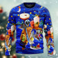 Cocktail Christmas Merry Holiday Sweater For Holiday Travel Winter Outings And Cheerful Gift Giving