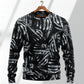 Skull Philosophy Dark Sweater For Art Lovers Holidays Parties And Comfortable Wear