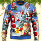 Christmas Santa Is Coming Story Night Sweater For Seasonal Parties Cozy Gatherings And Thoughtful Holiday Gifts