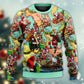 Christmas Santa World Map Sweater For Winter Celebrations Family Events And Thoughtful Gifting