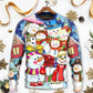 Christmas Snowman Merry Xmas Sweater For Festive Events Weekend Outings And Comfortable Winter Style