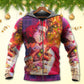 Santa Story Light Hoodie For Seasonal Parties Casual Wear And Thoughtful Holiday Gifts