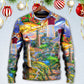Lighthouse Christmas Santa Home Is The Light Sweater For Festive Parties Family Photos And Comfortable Seasonal Wear