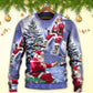 Christmas Santa Story Night Xmas Is Coming Sweater For Family Gatherings Winter Travel And Everyday Seasonal Comfort
