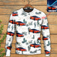 Desert Mountains Cactus Landscape Sweater For Casual Gatherings Holidays And Everyday Comfort