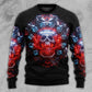 Skull Electric Dream Fantasy Sweater For Bold Streetwear Travel And Relaxed Everyday Styling