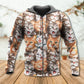 Cute Funny Happy Cat Life Hoodie For Animal Enthusiasts Outdoor Activities And Daily Wear