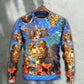 Diving Cat Under The Sea Sweater For Animal Inspired Style Events And Comfortable Daily Wear