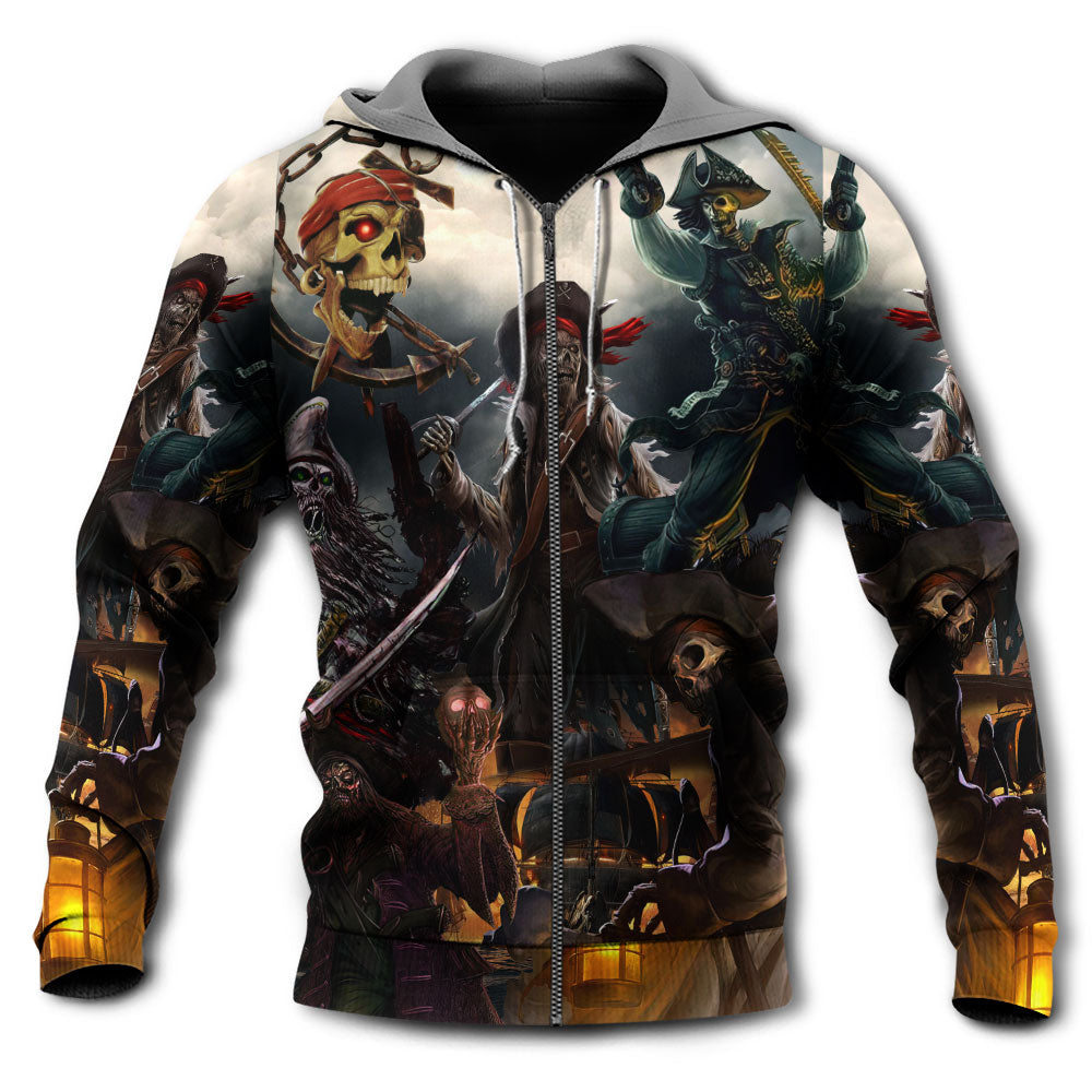 Fantasy Pirate Ghost Hoodie For Gothic Art Lovers Daily Wear And Weekend Adventures