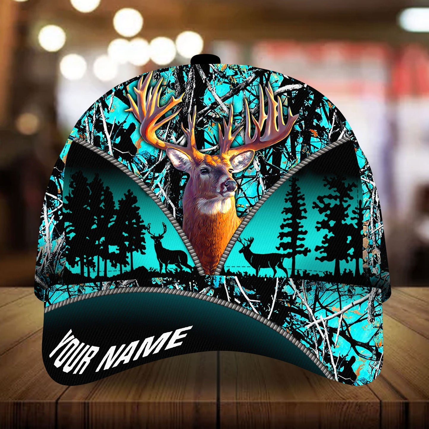 Cool Deer Hunting Art Personalized Classic Cap For Outdoor Travel Festivals And Relaxed Everyday Wear