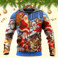 Up Rooftop Santa Hoodie For Holiday Gatherings Winter Travel And Seasonal Gifting