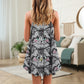 Lovely Cat Cute Kitten V-Neck Sleeveless Cami Dress For Vacations Outdoor Events And Cheerful Casual Fashion