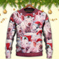 Christmas Piggies Funny Xmas Is Coming Sweater For Festive Parties Family Photos And Comfortable Seasonal Wear