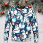 Christmas Happy Snowman Xmas Sweater For Winter Celebrations Family Events And Relaxed Seasonal Styling