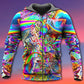 Hippie Horse Running Freedom Hoodie For Ranch Style Adventures Daily Wear And Thoughtful Gifts