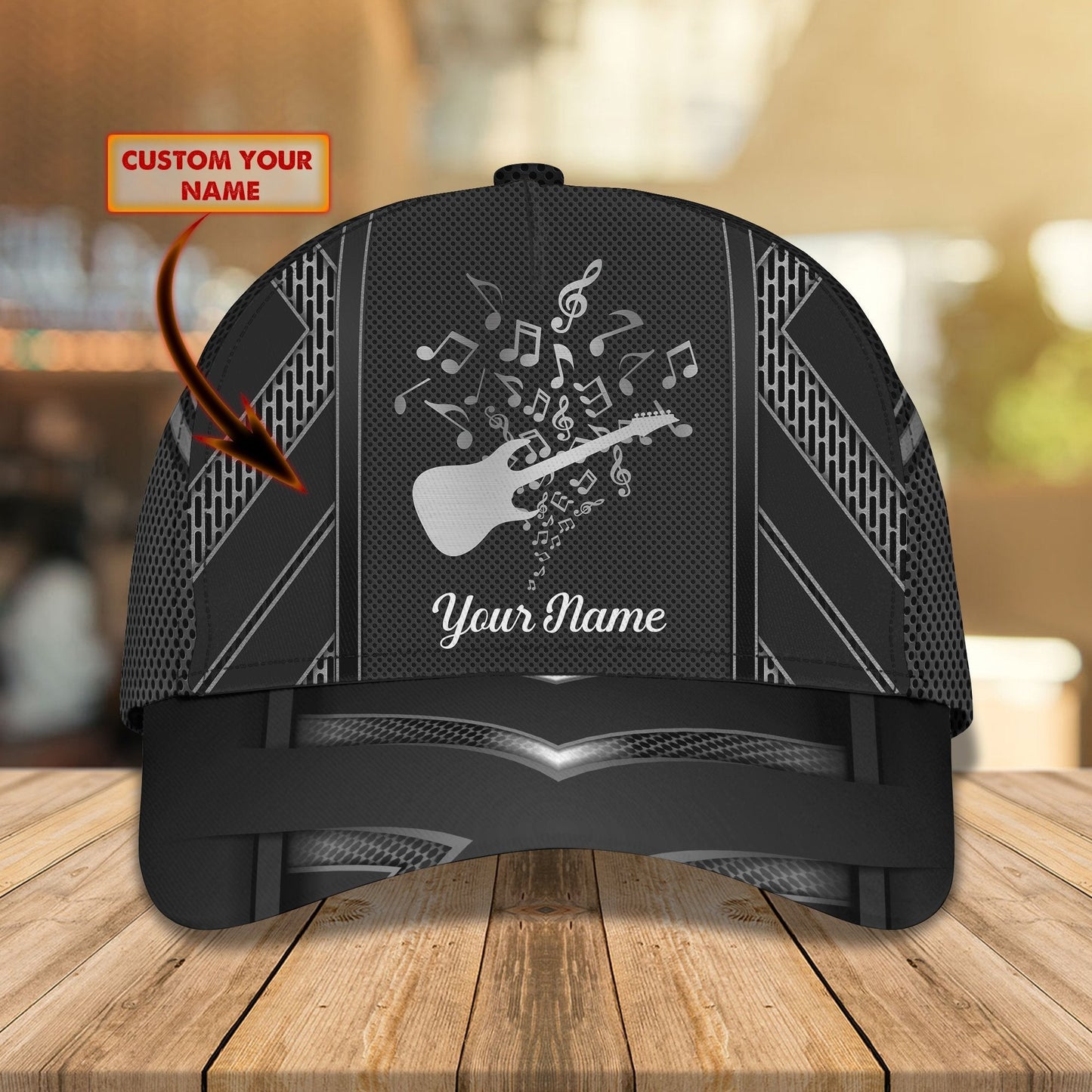 Guitar Classic Cap For Weekend Outings Holidays And Thoughtful Gifting