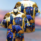 Bear Animals Hawaiian Shirt Pattern Detail For Summer Holidays And Outdoor Fun