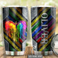LGBT Dragon Colorful Love Personalized 20 Oz Tumbler For Coffee Travel And Daily Drinks