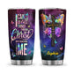 Butterfly Faith Butterfly In Purple Personalized 20 Oz Tumbler For Coffee Travel And Daily Drinks