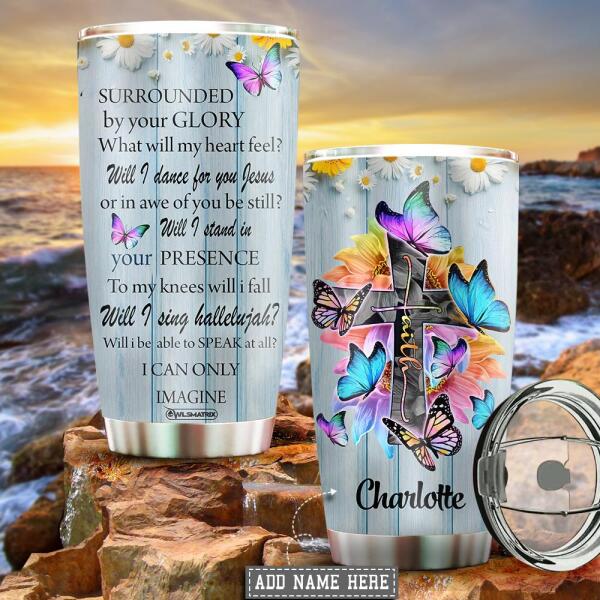 Jesus Christian Hope Personalized 20 Oz Tumbler For Coffee Travel And Daily Drinks